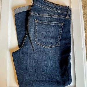 Gap rolled jeans